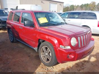  Salvage Jeep Patriot