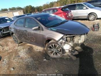  Salvage Toyota Corolla