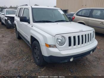  Salvage Jeep Patriot