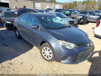  Salvage Toyota Corolla