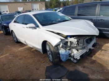  Salvage Lincoln MKZ