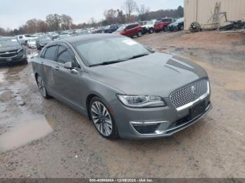  Salvage Lincoln MKZ