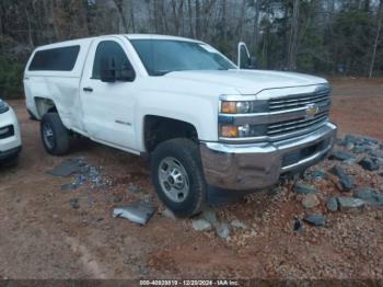  Salvage Chevrolet Silverado 2500