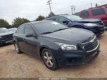  Salvage Chevrolet Cruze