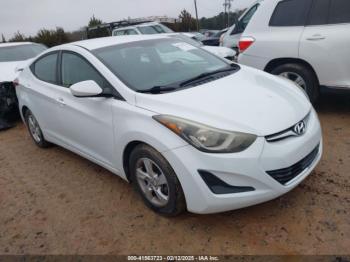  Salvage Hyundai ELANTRA