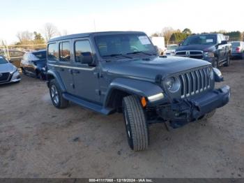  Salvage Jeep Wrangler