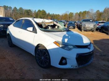  Salvage Toyota Corolla