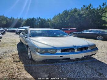  Salvage BMW 7 Series