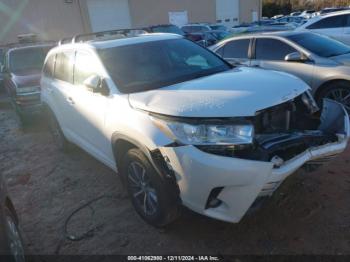  Salvage Toyota Highlander