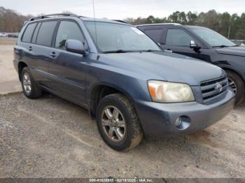  Salvage Toyota Highlander