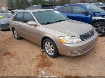  Salvage Toyota Avalon