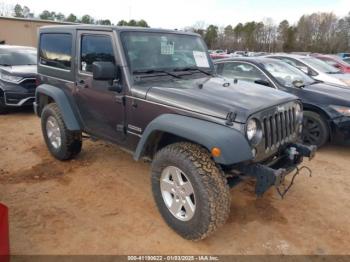  Salvage Jeep Wrangler