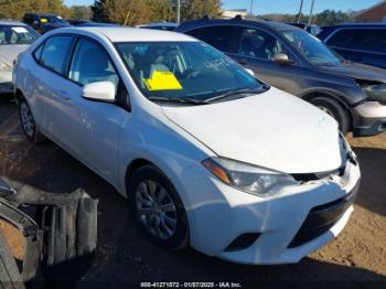  Salvage Toyota Corolla