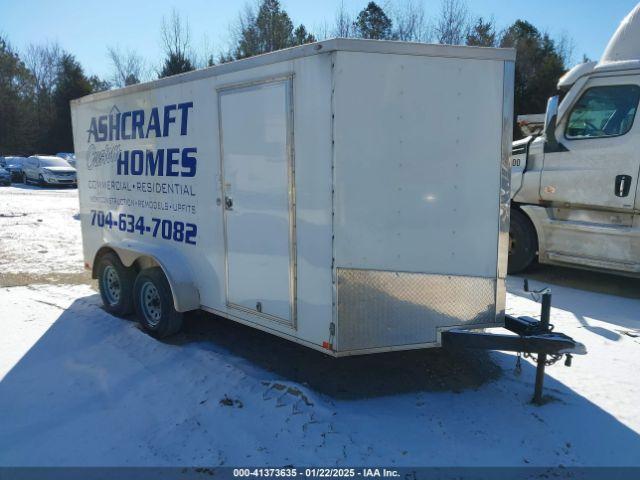  Salvage Sparta Manufacturing Enclosed Trailer