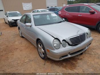  Salvage Mercedes-Benz E-Class