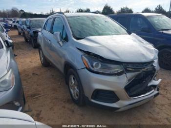  Salvage Chevrolet Trax