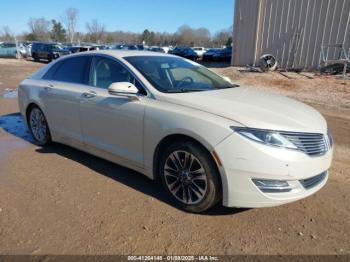  Salvage Lincoln MKZ