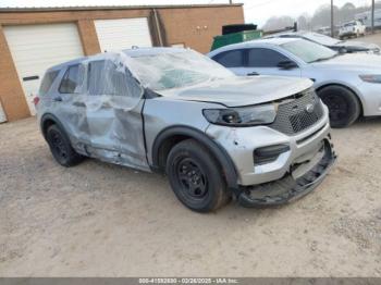  Salvage Ford Police Interceptor