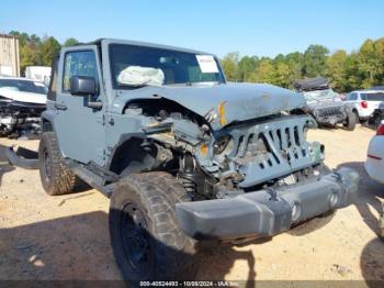  Salvage Jeep Wrangler