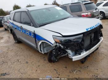  Salvage Ford Police Interceptor