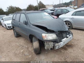  Salvage Toyota Highlander