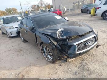  Salvage INFINITI Q50