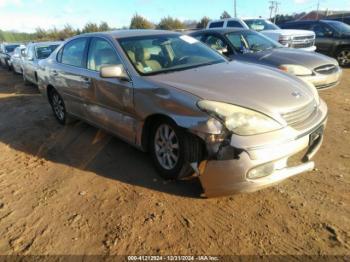  Salvage Lexus Es