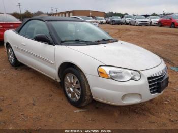  Salvage Chrysler Sebring