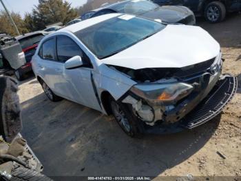  Salvage Toyota Corolla