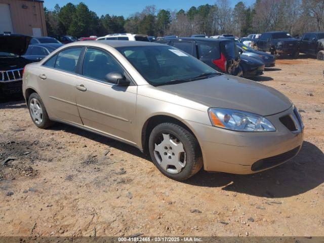  Salvage Pontiac G6