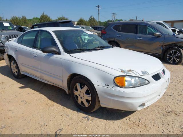  Salvage Pontiac Grand Am