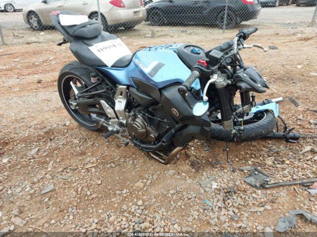  Salvage Yamaha Fz07