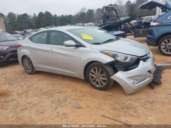  Salvage Hyundai ELANTRA