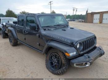  Salvage Jeep Gladiator
