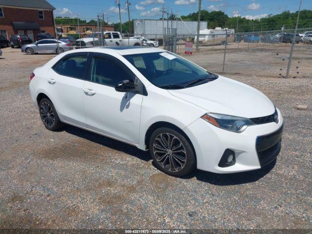  Salvage Toyota Corolla