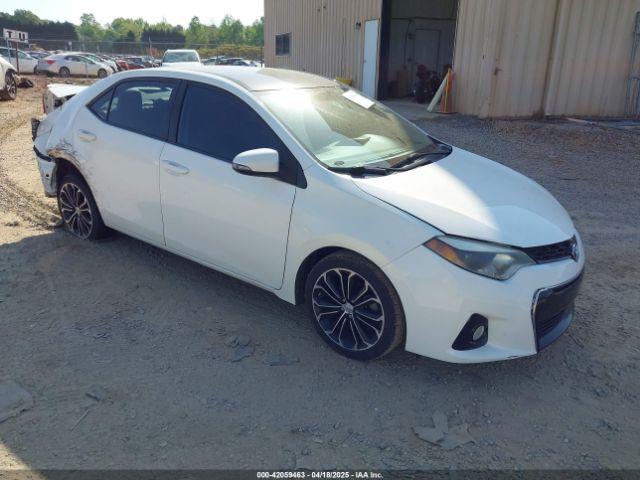  Salvage Toyota Corolla