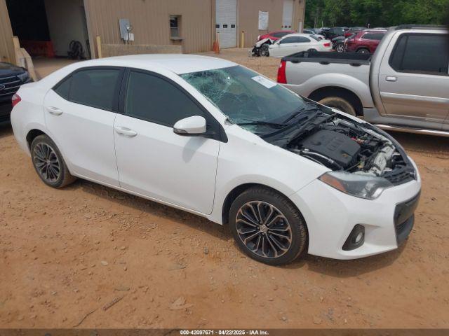  Salvage Toyota Corolla