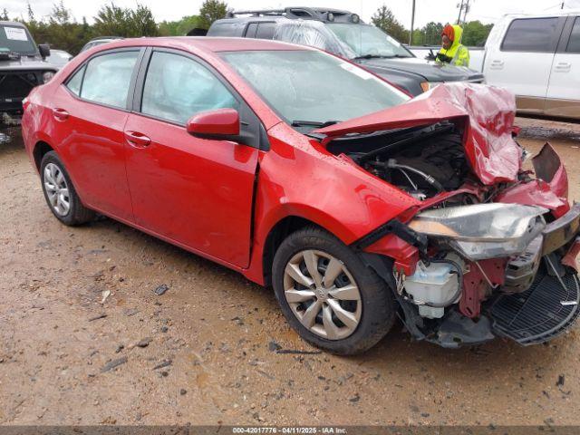  Salvage Toyota Corolla