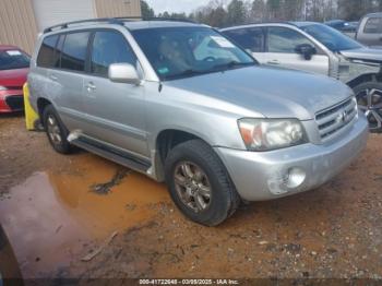  Salvage Toyota Highlander