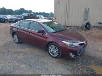  Salvage Toyota Avalon Hybrid