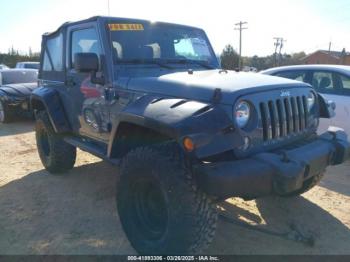  Salvage Jeep Wrangler