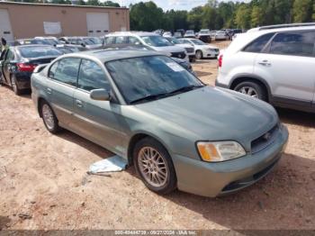  Salvage Subaru Legacy