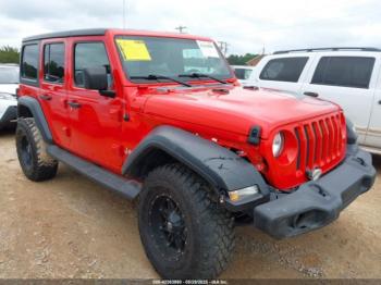  Salvage Jeep Wrangler