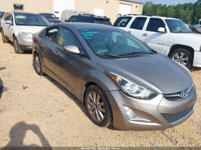  Salvage Hyundai ELANTRA