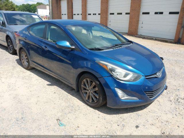  Salvage Hyundai ELANTRA