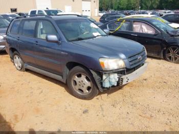  Salvage Toyota Highlander