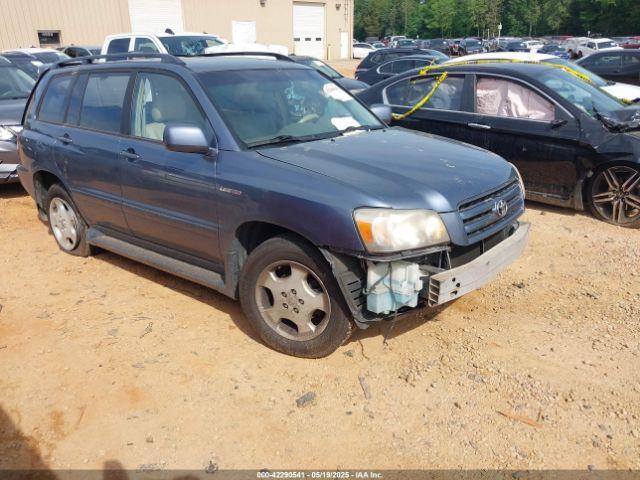  Salvage Toyota Highlander