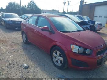  Salvage Chevrolet Sonic