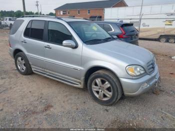  Salvage Mercedes-Benz M-Class