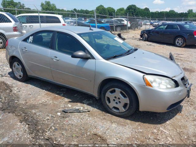 Salvage Pontiac G6